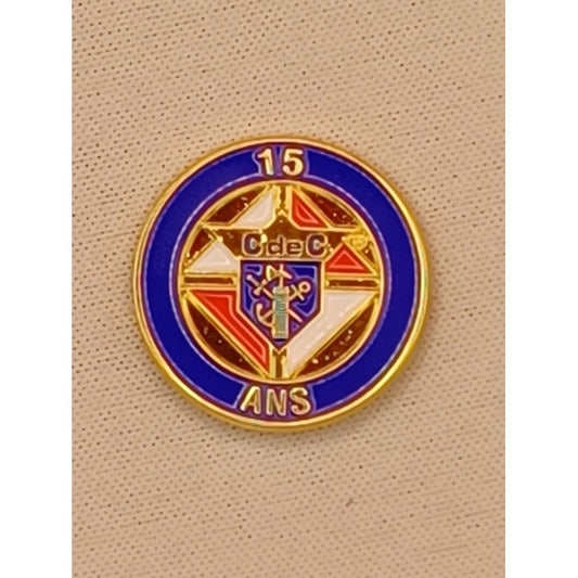 Knights of Columbus 3rd Degree 15 Year Service Pin