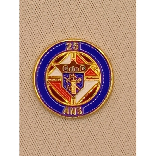 Knights of Columbus 3rd Degree 25 Year Service Pin