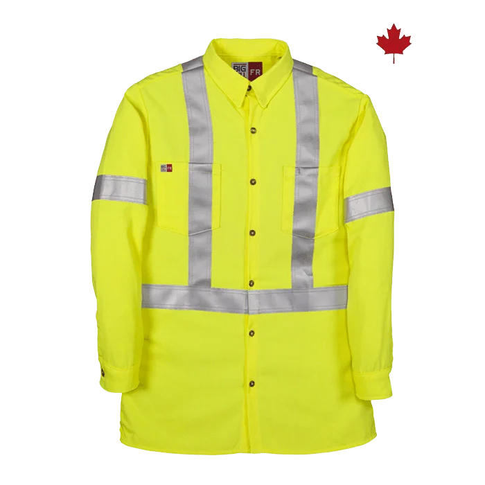 Women's High Visibility Work Shirt 288TY7