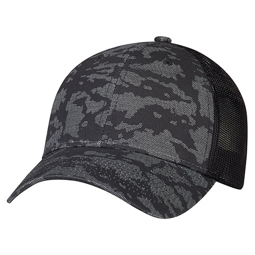 Casquette Coton Croisé / Filet en Polyester Souple