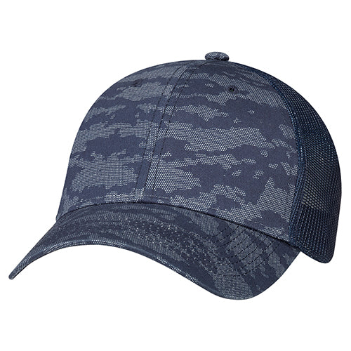 Casquette Coton Croisé / Filet en Polyester Souple