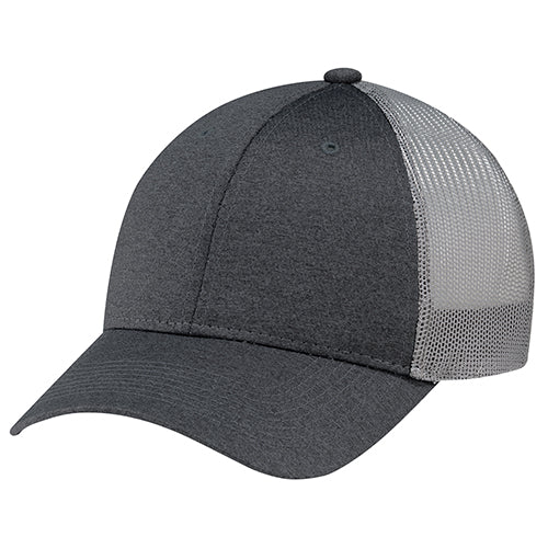 Casquette Polyester Chiné / Filet en Polyester Souple