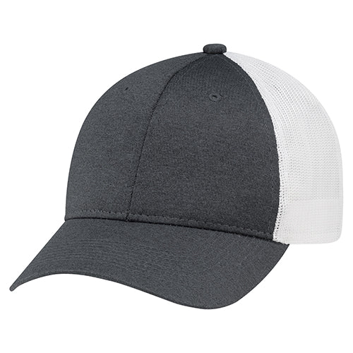 Casquette Polyester Chiné / Filet en Polyester Souple