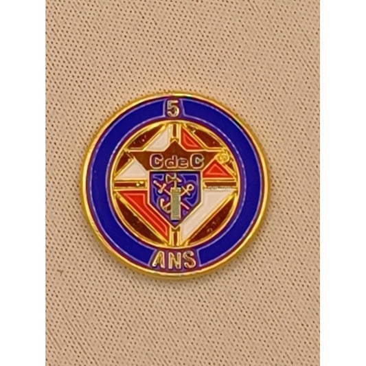 Knights of Columbus 3rd Degree 5 Year Service Pin