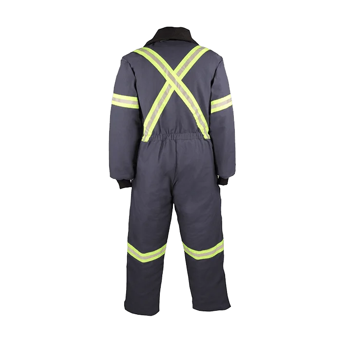 804RT Lined Work Coverall with Reflective Stripes 