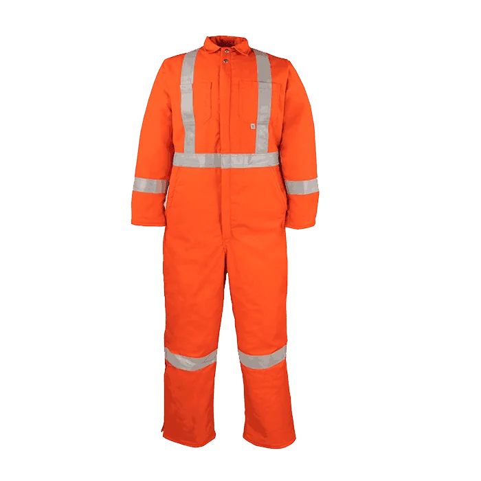 838CRT Twill Work Coverall with Reflective Stripes 