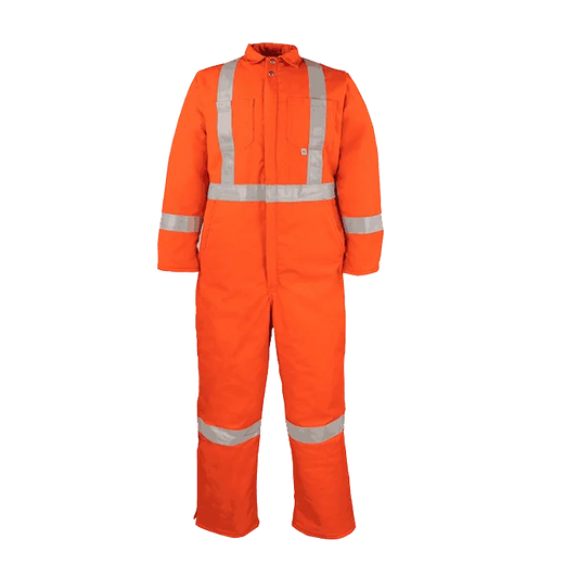 838CRT Twill Work Coverall with Reflective Stripes 