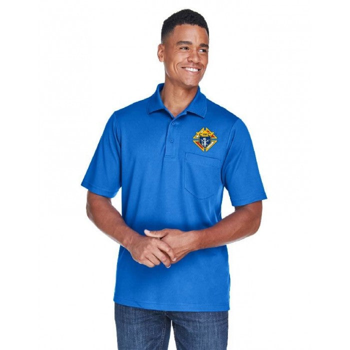 Polo shirt with Knights of Columbus pocket