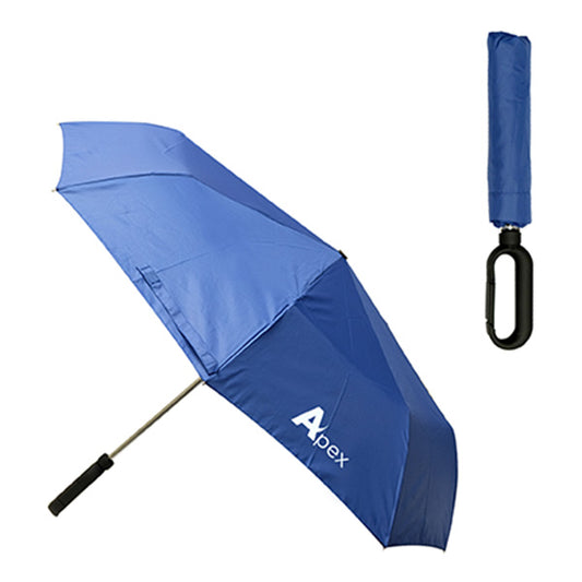 Parapluie pliable '' Captain Grip'' avec poignée mousqueton