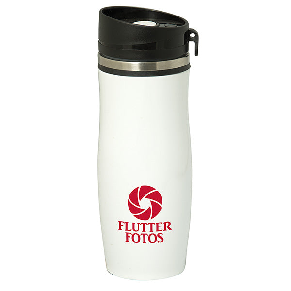 Bouteille avec couvercle bouton-poussoir 400 Ml (13.5OZ)