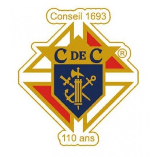 Knights of Columbus Founding Anniversary Pin