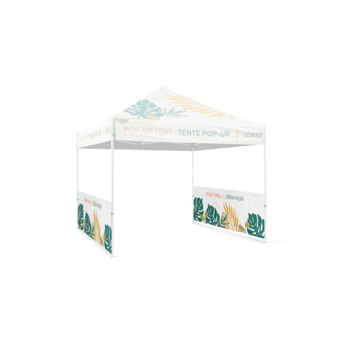 10' Half Wall for Popup Tent