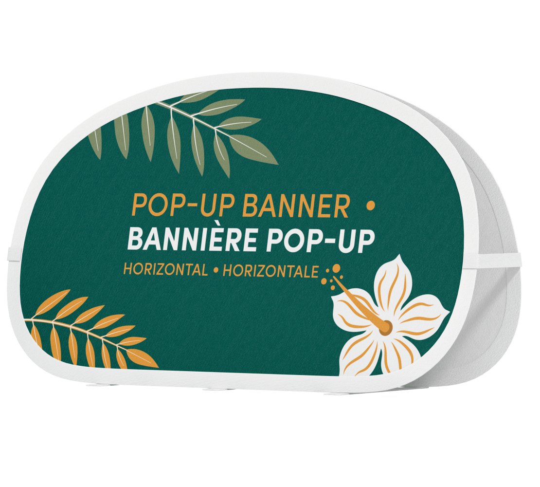 Pop up banner - Horizontal