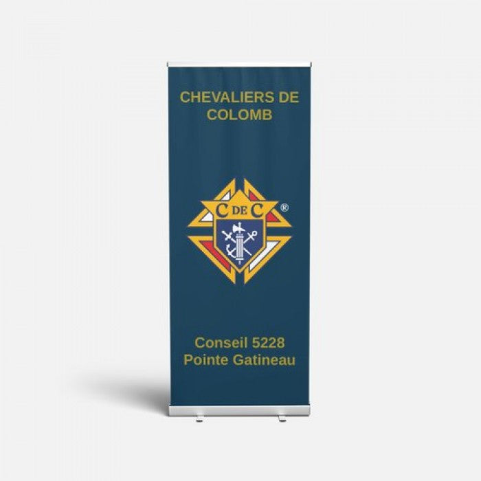 Retractable banner