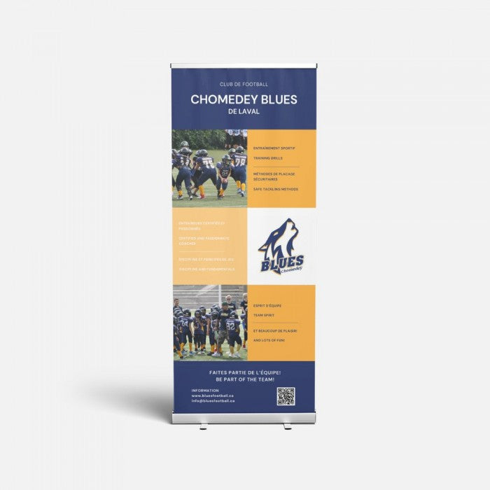 Custom retractable banner