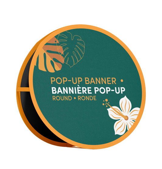 Pop up banner - Round