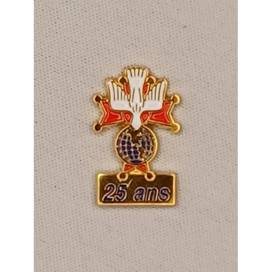 Knights of Columbus 4th Degree 25 Year Service Pin