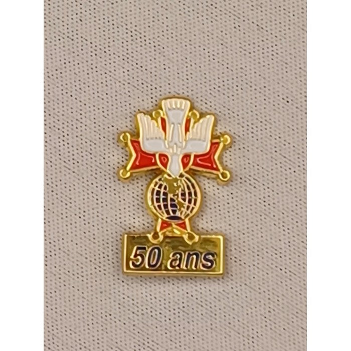 Knights of Columbus 50th Anniversary Service Pins 4th Degree