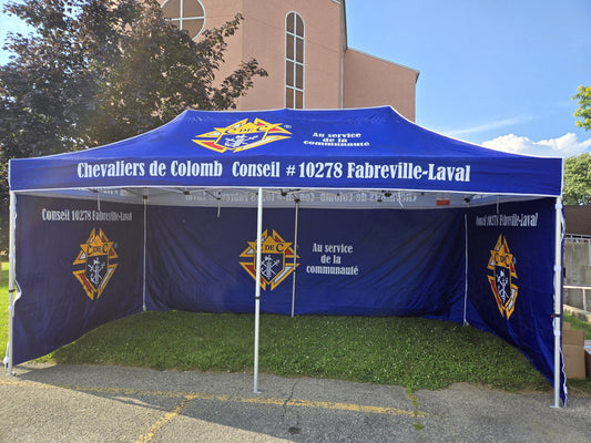 10X20 Popup Promotional Tent