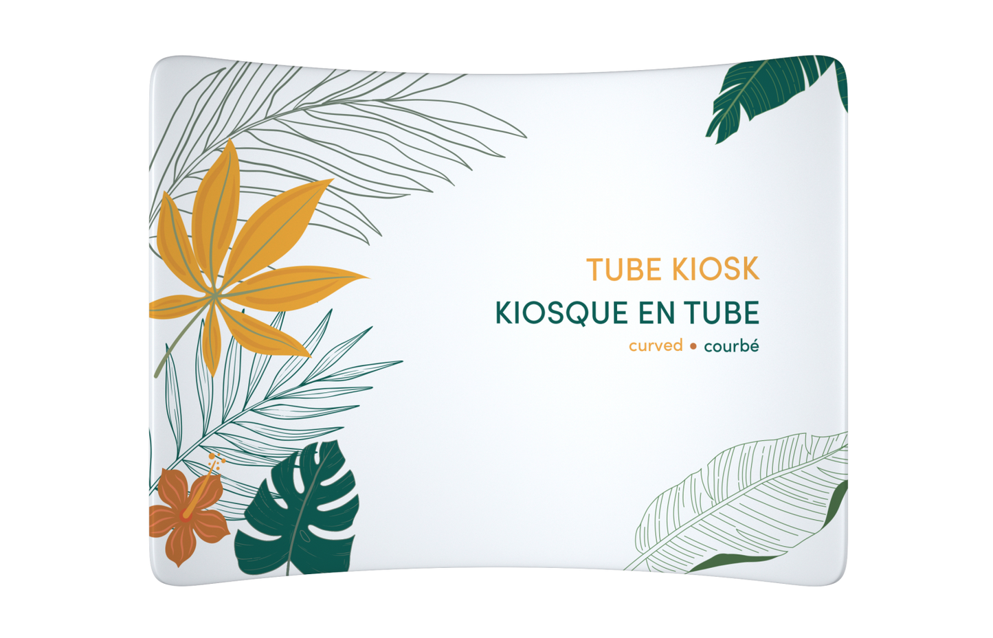 TUBE KIOSK - CURVED 20'