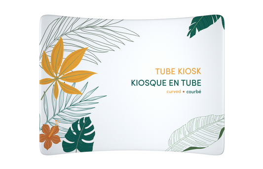 TUBE KIOSK - CURVED 8'