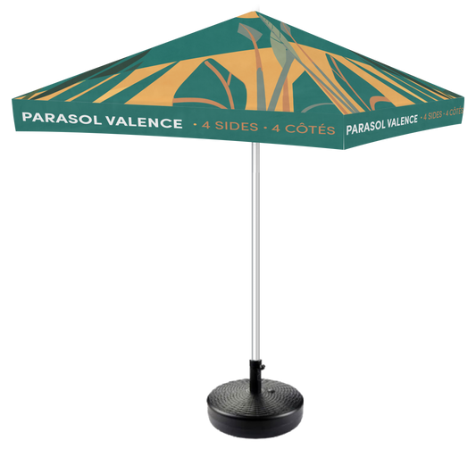 4-SIDED PARASOL - WITH VALENCES